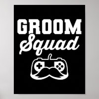 Groom Squad Bachelor Party Groomsmen Gamer