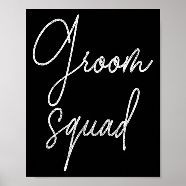 Poster Groom Tribe Bachelor Party Shirts Pour Hommes (Devant)