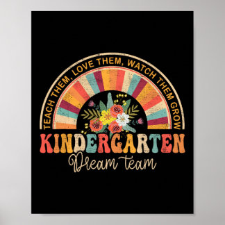 Poster Groovy Kindergarten