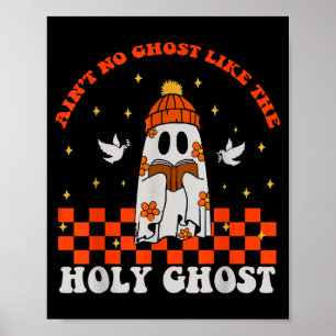 Poster Groovy n'a pas de fantôme comme la salle chrétienn