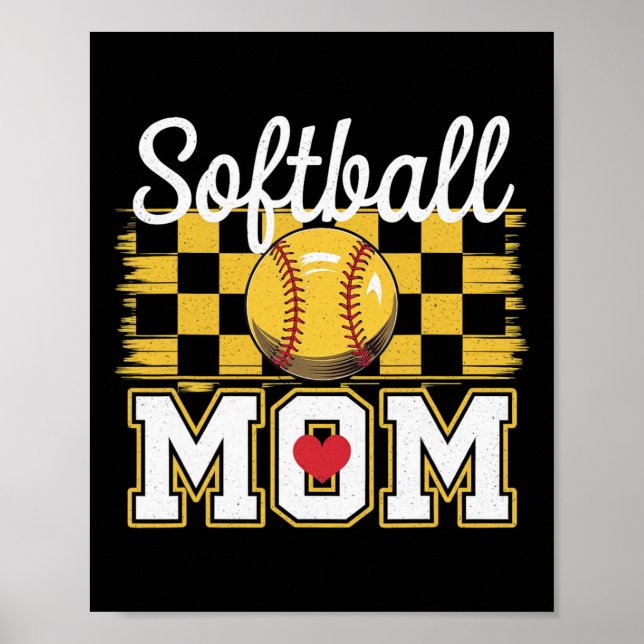 Poster Groovy Softll Mom Mother Softll Mom  (Devant)