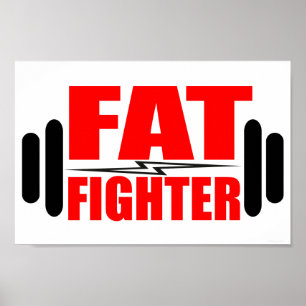 Poster Gros combattant
