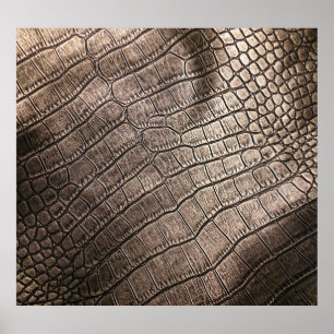 Poster Gros plan en cuir élégant : Motif texturé