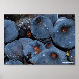 Poster Gros plan sur le fruit du figuier