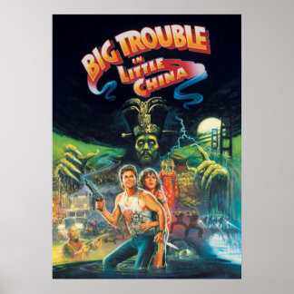 Poster Gros Problème Dans La Petite Chine