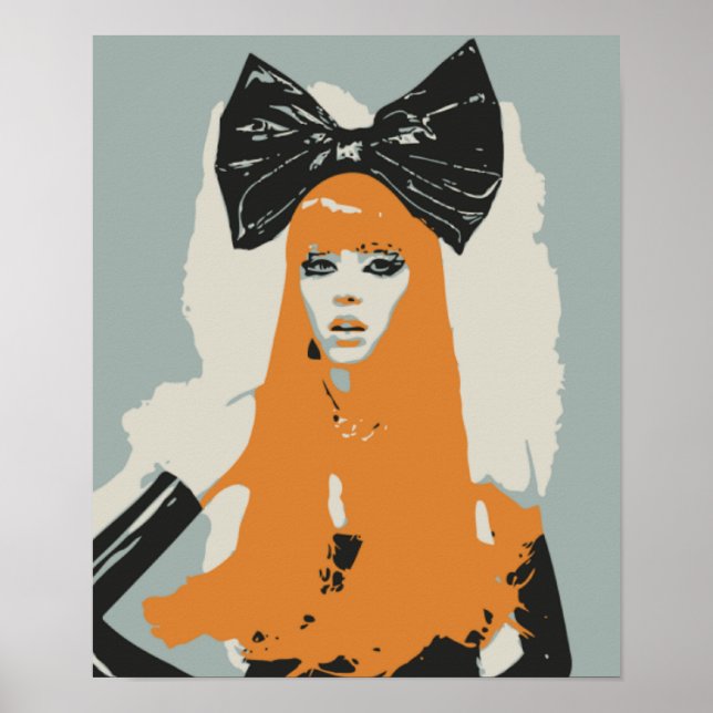 Poster Gros Seins, Gros Cheveux, Grande Mode (Devant)