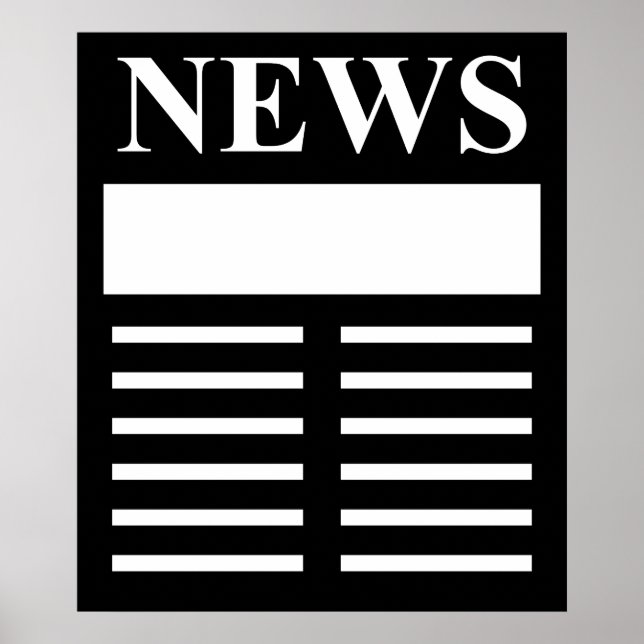 Poster Gros titres (Devant)