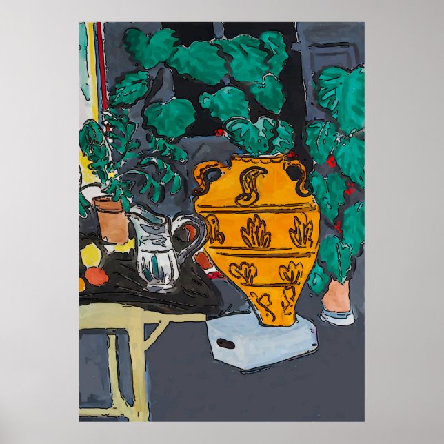 Poster Gros Vase (Devant)