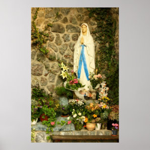 Poster Grotte de Vierge Marie