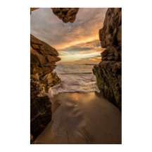 Grotte marine à Windansea Beach