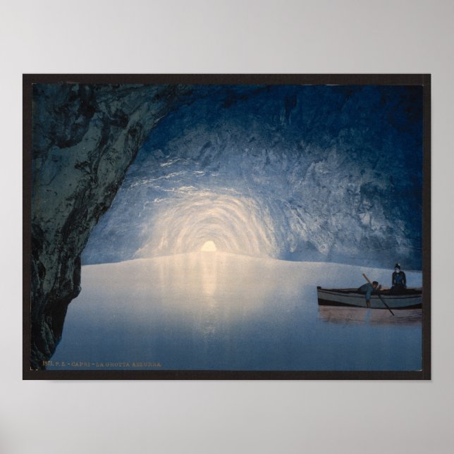 POSTER GROTTO BLUE (Devant)