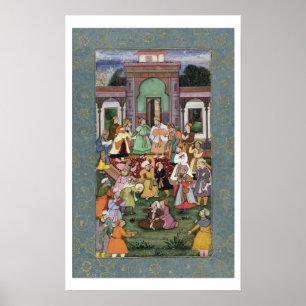 Poster Groupe de derviches de tourbillonnement, du grand