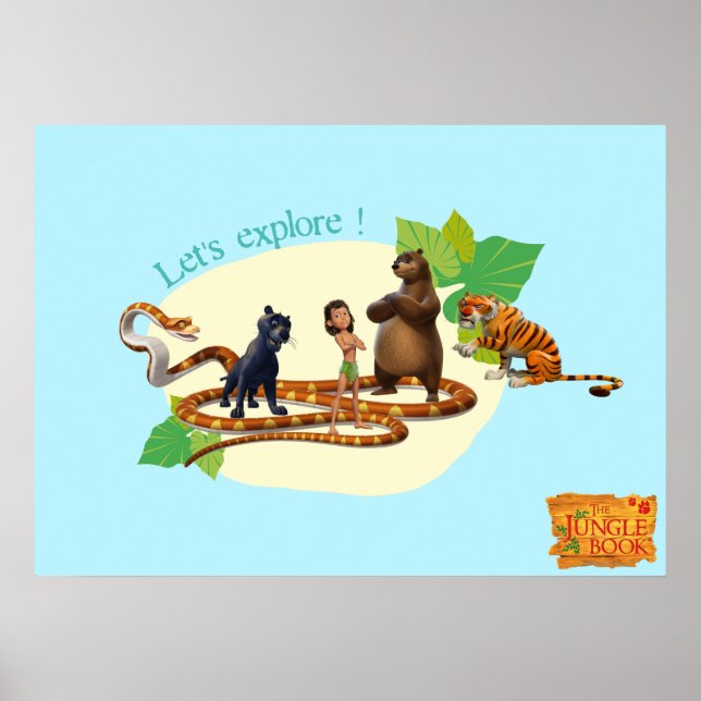 Poster Groupe de livres de la Jungle Shot 4 2 (Devant)