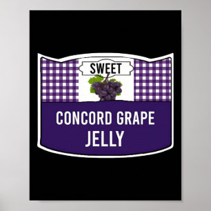 Poster Groupe Jelly de raisin Costume de conditionnement 