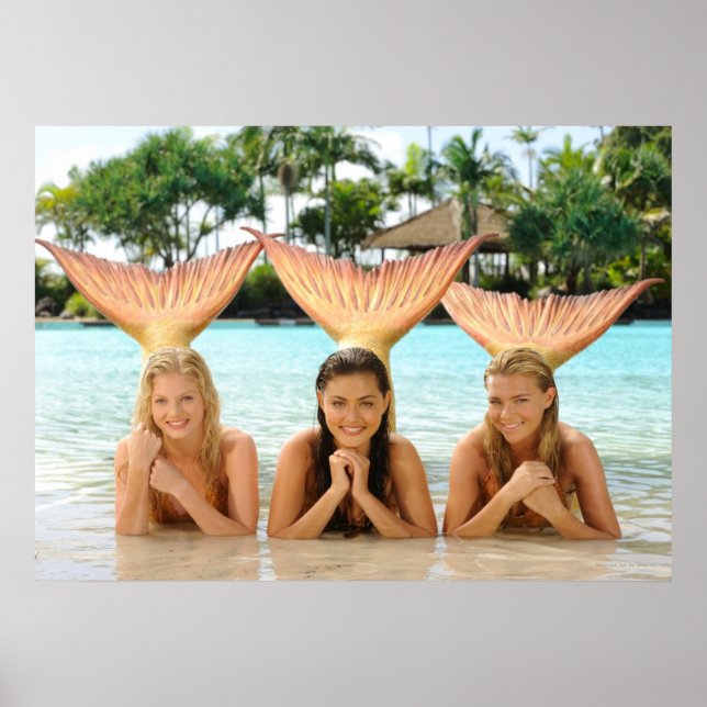 Poster Groupe Sur La Plage (Devant)