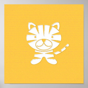 Poster Grr Tiger Imprimer