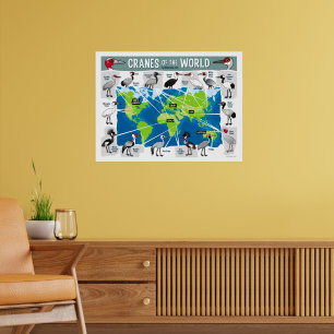 Poster Grues du monde