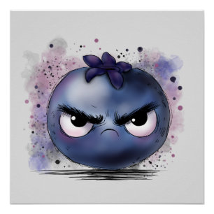 Poster Grumy Blueberry