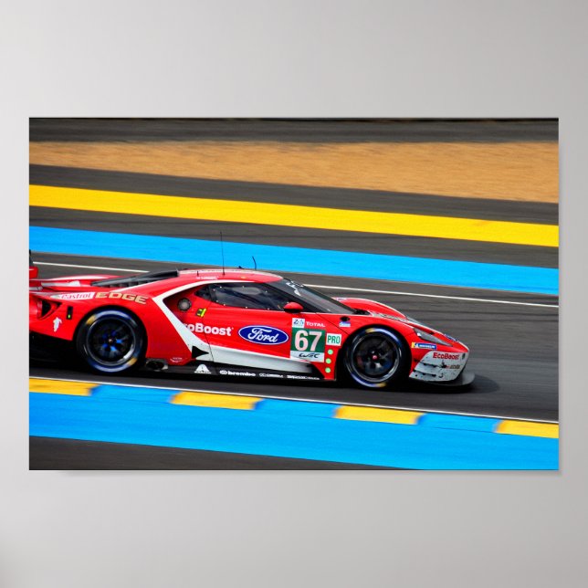 Poster GT no67 24 Heures du Mans 2019 (Devant)