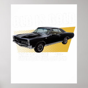Poster GTO The Judge Muscle Car Américain 2