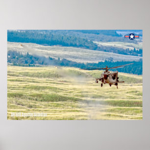 POSTER GUARDIAN APACHE AH-64E