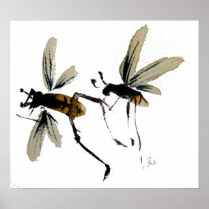Poster Guêpes