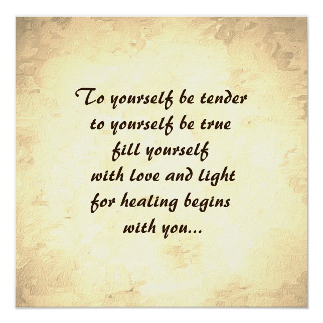 Poster guérison (Devant)