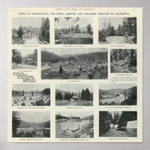 Poster Guerneville, la Californie