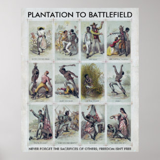 Poster GUERRE CIVILE : de la plantation au champ de batai