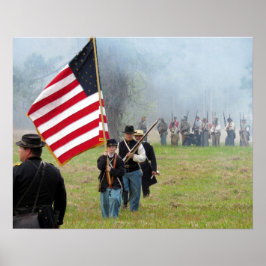 Poster Guerre civile - Drapeau Garçon