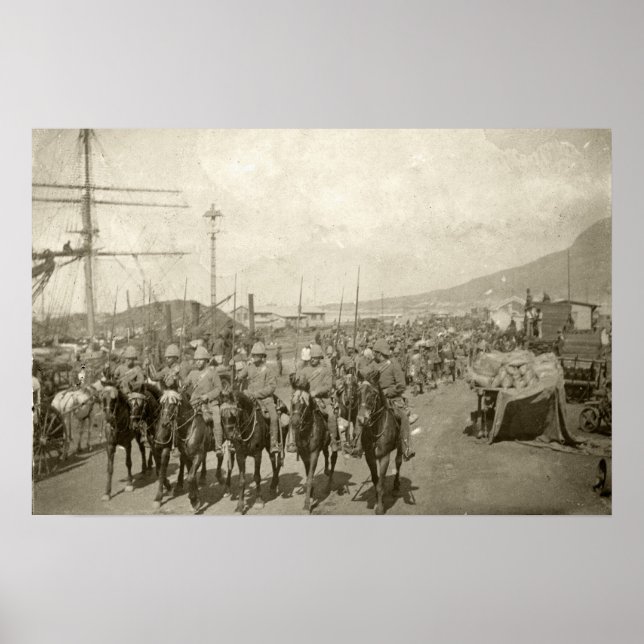 Poster Guerre des Boers de l'armée britannique (Devant)