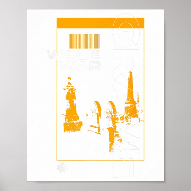 Poster Guerre des salaires - Grave (Devant)
