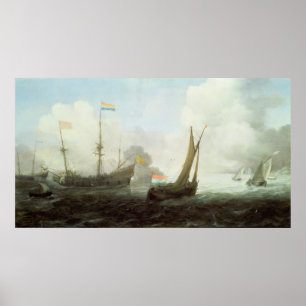 Poster guerre d'homme-o'mettant le feu à un salut,
