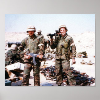 Poster Guerre du Golfe - Cache d'armes