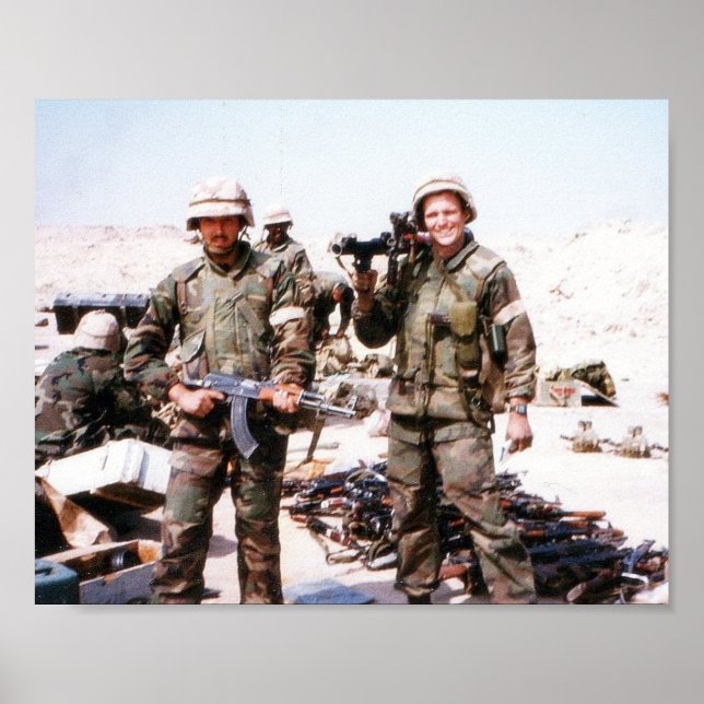 Poster Guerre du Golfe - Cache d'armes (Devant)