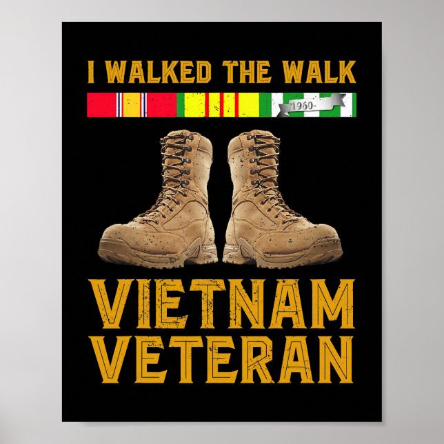 Poster Guerre du Vietnam Anciens combattants américains J (Devant)