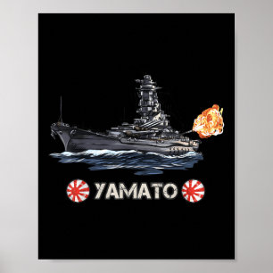 Poster Guerre Mondiale 2 Bataille japonaise Yamato