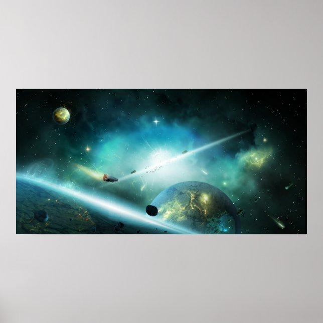 Poster Guerre planétaire (Devant)