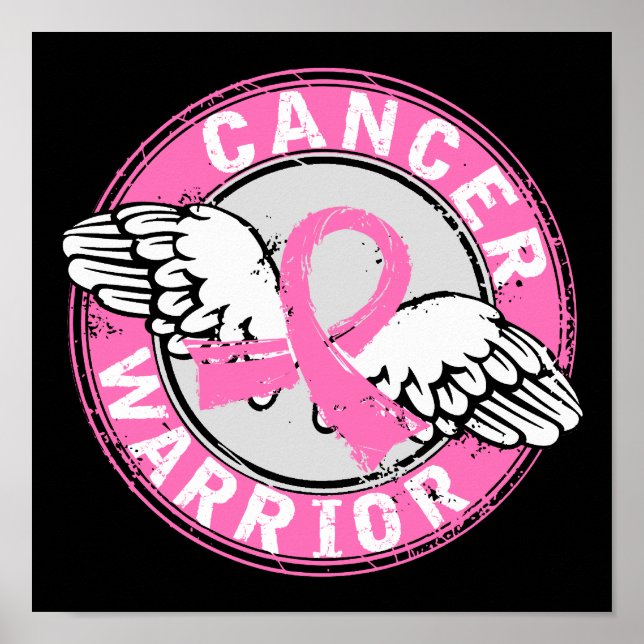Poster Guerrier 14C Cancer du sein (Devant)