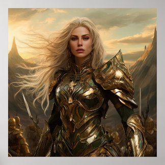 Poster Guerrier de déesse