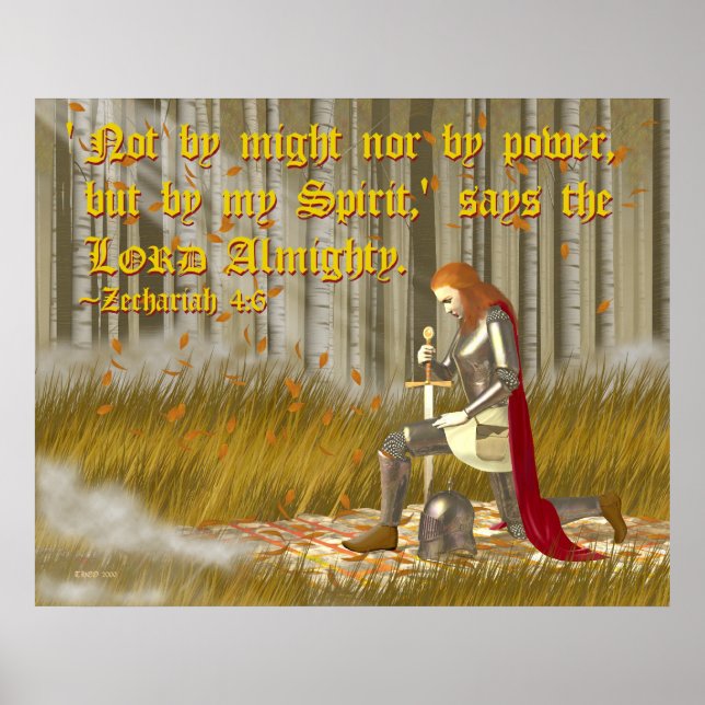 Poster Guerrier de Dieu (Devant)