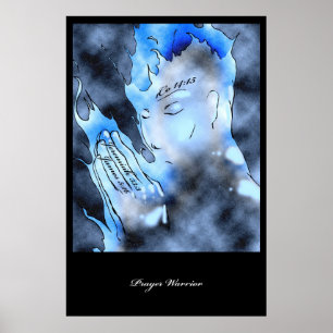Poster Guerrier de prière