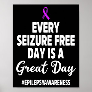 Poster Guerrier Epileptique Sans Crise de Sensibilisation