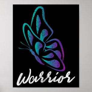 Poster Guerrier papillon - Sensibilisation à la préventio