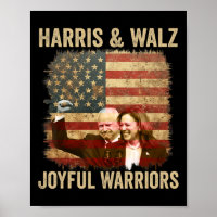 Guerrier Pour Kamala Harris Tim Walz 2024 1