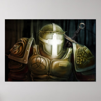Poster Guerrier pour le Christ - Ephésiens 6:13