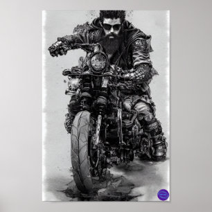 POSTER GUERRIER ROUTIER 3