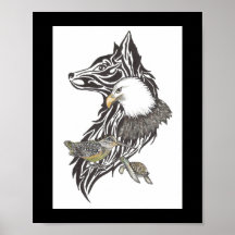 Guides d'animaux sauvages Imprimer Premium (brilla