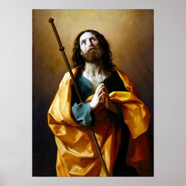 Poster Guido Reni Saint James le Grand (Devant)