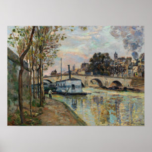 Poster Guillaumin - La Seine À Paris 1874